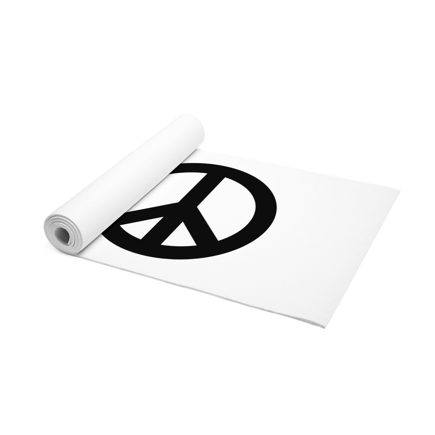 Yoga Mat - Love Equals Peace Logo
