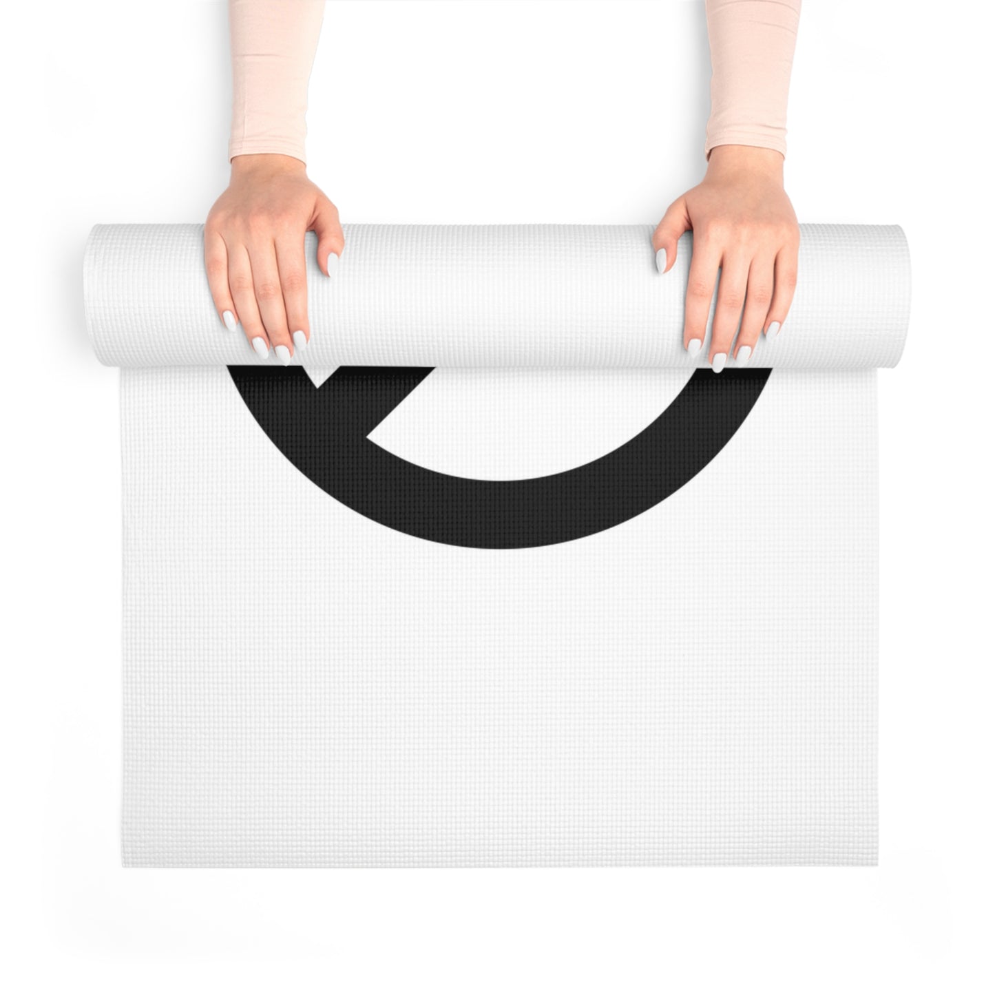 Yoga Mat - Love Equals Peace Logo