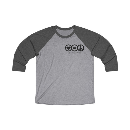 Unisex Tri-Blend 3\4 Raglan Tee