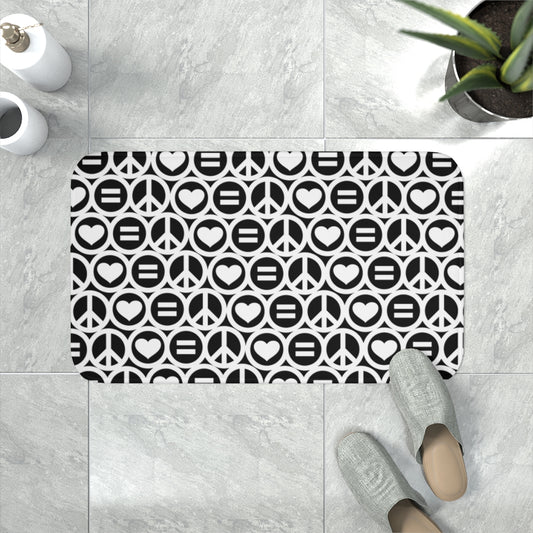 Print Memory Foam Bath Mat