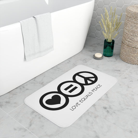 Logo Memory Foam Bath Mat