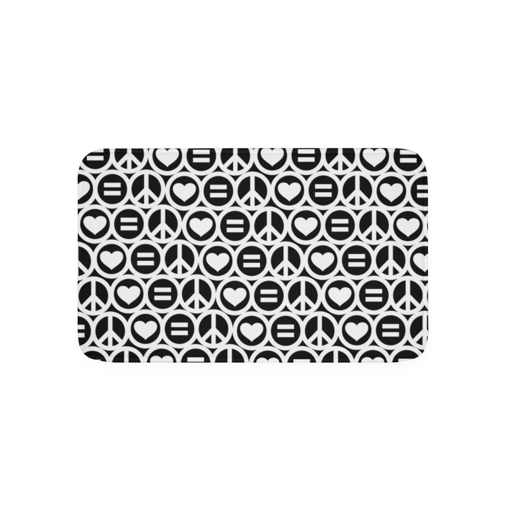 Print Memory Foam Bath Mat